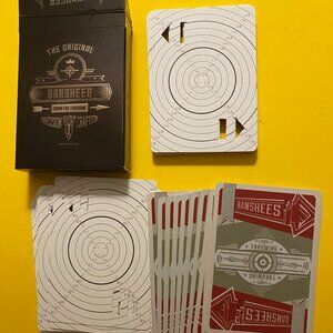 ORIGINAL BANSHEES CARDS FOR THROWING, PRECISION CRAFTED NEW CONDITION, MADE USA
